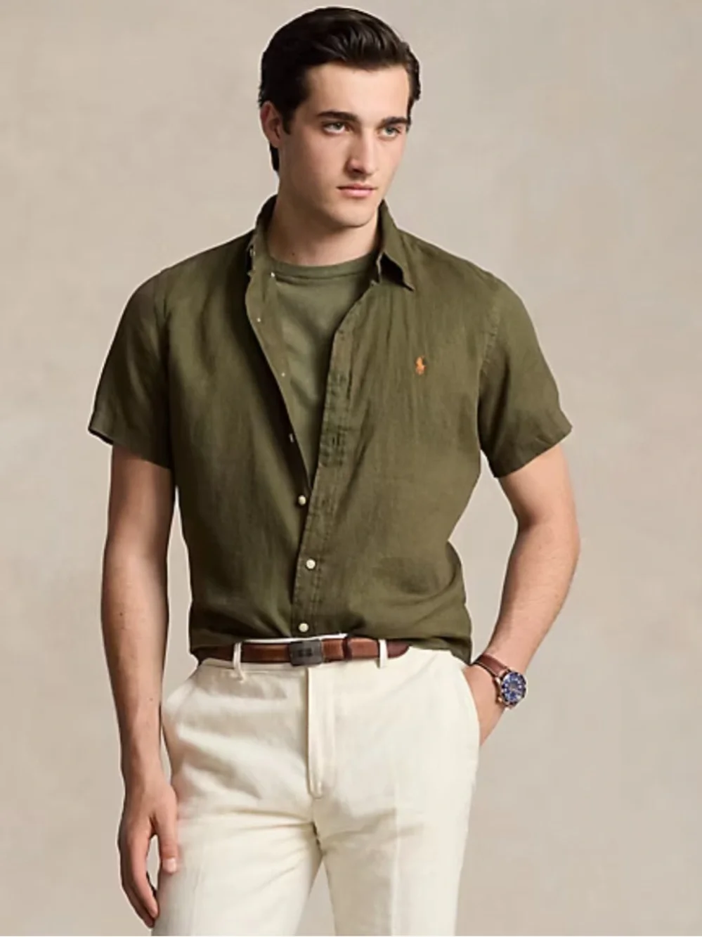 Polo Ralph Lauren Classic Fit Linen Shirt